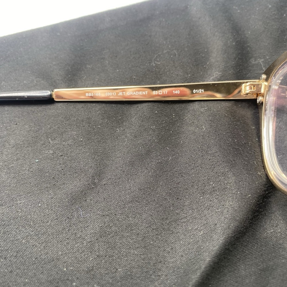 Bebe Eyeglasses Women FRAME ONLY BB5168 Cat Eye 53-17-140 Jet Gradient 536 - Picture 16 of 16